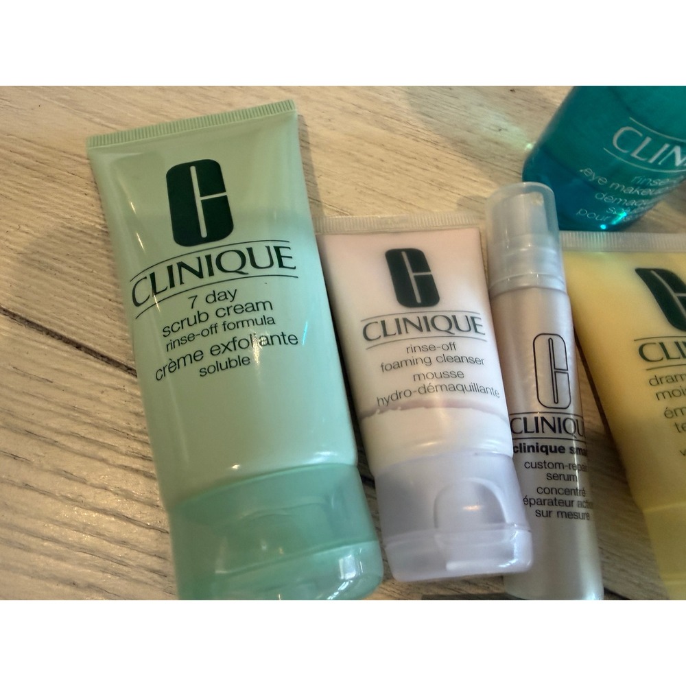 Clinique Skincare Beauty Lot 13pc Moisture Surge Smart DDML Travel Size Set - Picture 4 of 5